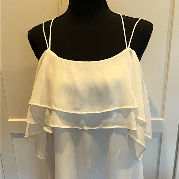 Vero Moda NWT Vero Moda Elegant White Midi Size M - Picture 4 of 7